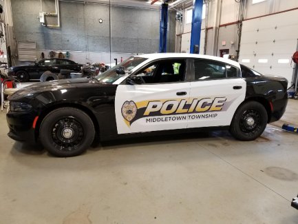 Middletown Township PA Police Car Redesign and Installation